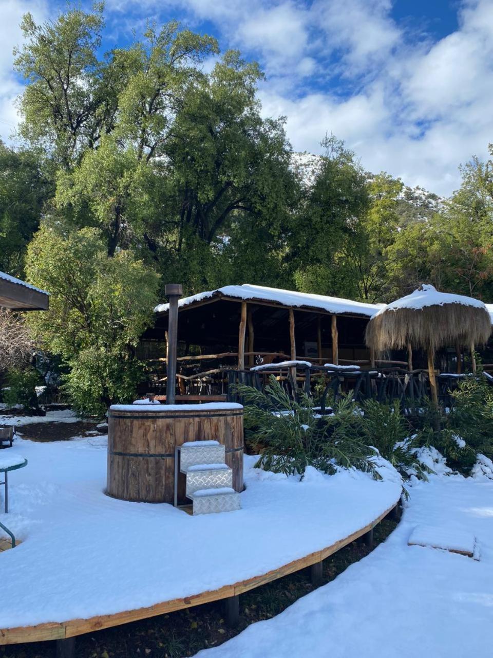 Cabanas Parque Almendro Villa San José de Maipo Exteriör bild